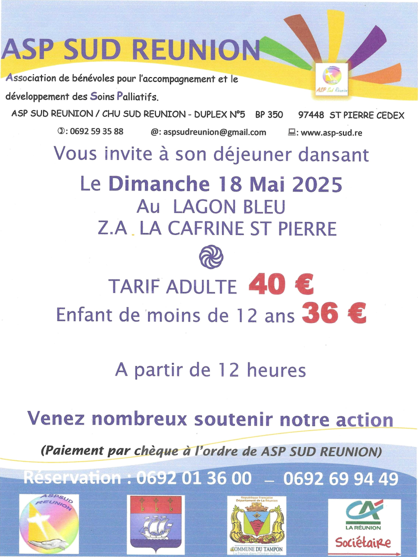 affiche du déjeuner dansant